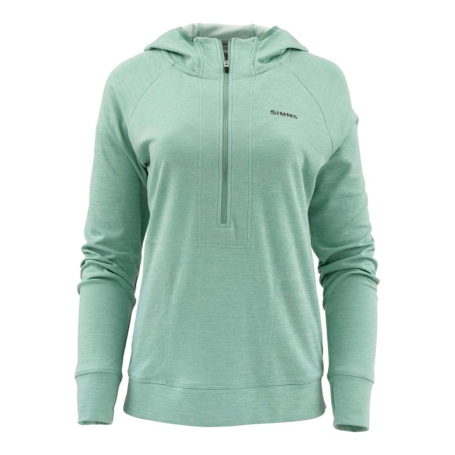 Simms Bugstopper Hoody Women's in Seafoam Heather